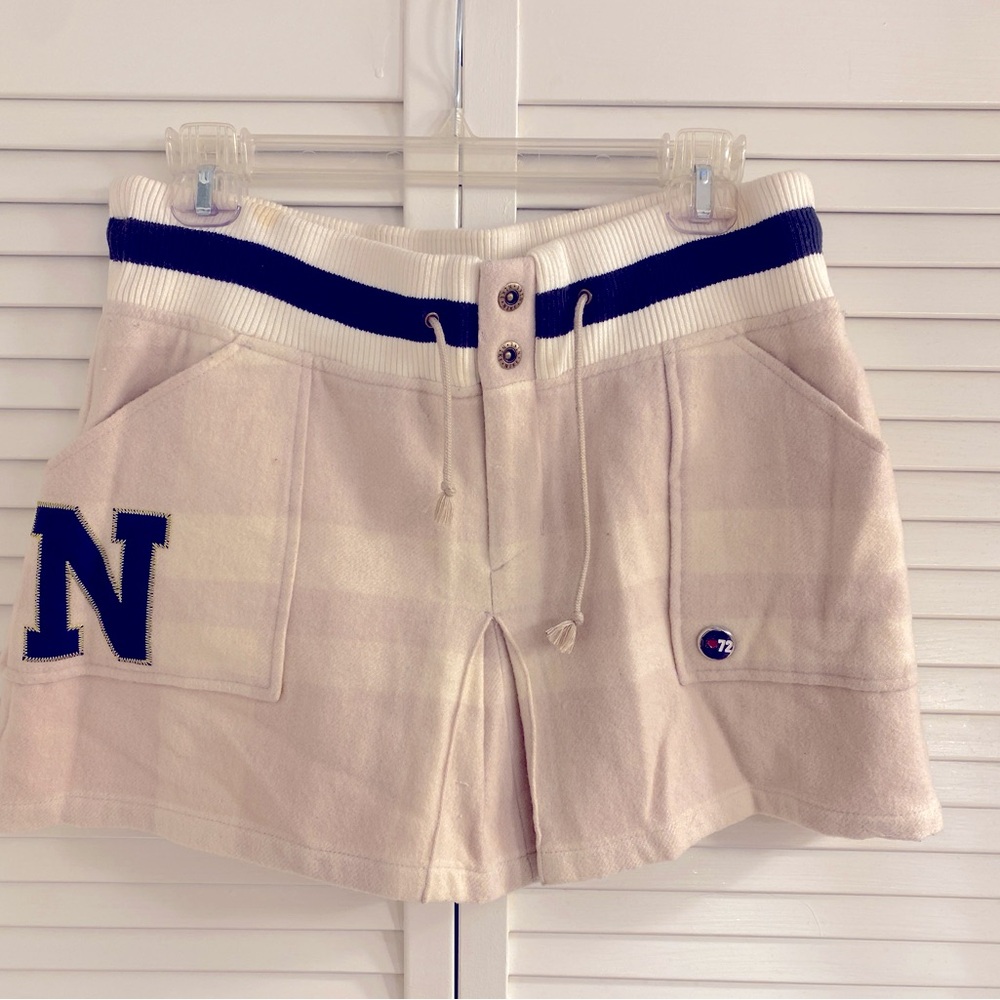 Nike Beige Cargo Skirt with Navy Details